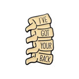 I’ve Got Your Back Brooch Enamel Pin