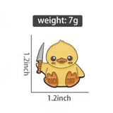 Duck You Brooch Enamel Pin