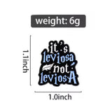 Leviosa Harry Potter Brooch Enamel Pin
