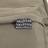Alphabet Stranger Things Brooch Enamel Pin