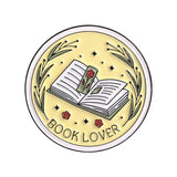 Book Lover Brooch Enamel Pin