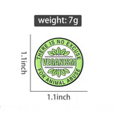 Veganism Brooch Enamel Pin