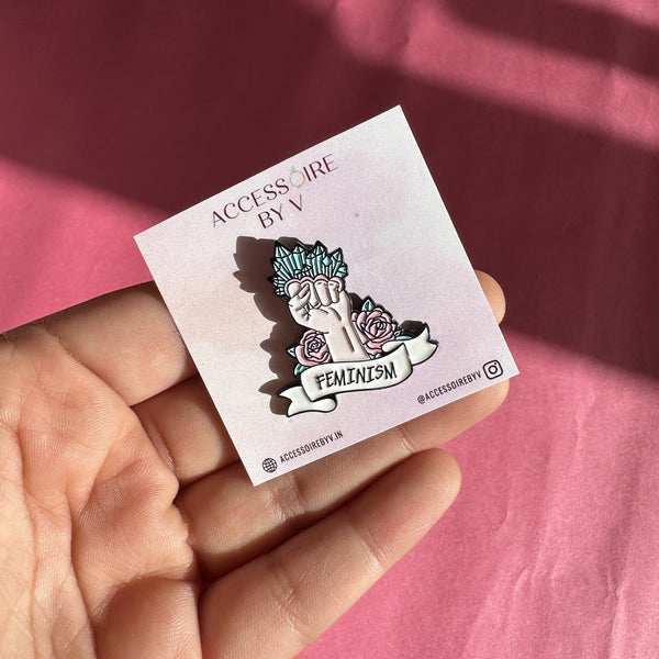 Feminism Brooch Enamel Pin