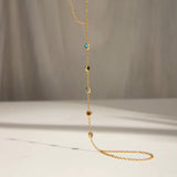 18K Gold Plated Colourful Hand Chain