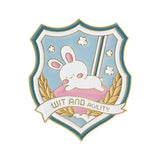 Wit And Agility Brooch Enamel Pin