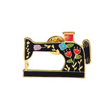 Sewing Machine Brooch Enamel Pin