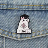 Graduation Brooch Enamel Pin