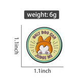 Only Dog Can Judge Me Enamel Pin
