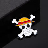 Pirate Skull One Piece Anime Brooch Enamel Pin