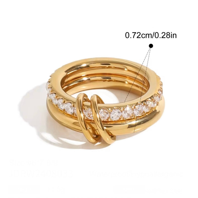 18K Gold Plated Eloise Ring