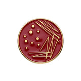 Petri Dish Brooch Enamel Pin