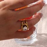 18k Gold Plated Charlotte Ring