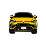 Lamborghini Metal Enamel Sticker