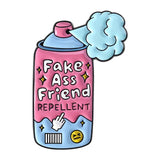 Fake Ass Friend Repellent Brooch Enamel Pin