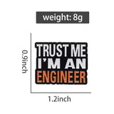 Engineer Brooch Enamel Pin