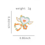 Angel Stethoscope Medical Brooch Enamel Pin
