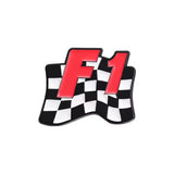 F1 Racing Brooch Enamel Pin