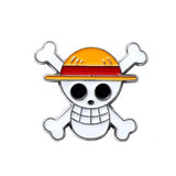 Pirate Skull One Piece Anime Brooch Enamel Pin