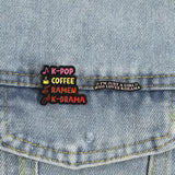 K Drama Fangirl Brooch Enamel Pin