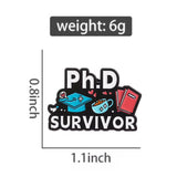 PHD Survivor Brooch Enamel Pin