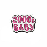 2000s Baby Enamel Sticker