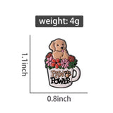 Dog Paw Power Enamel Pin