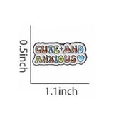 Cute And Anxious Brooch Enamel Pin