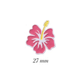 Pink Flower Enamel Sticker