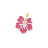 Pink Flower Enamel Sticker