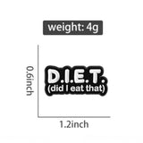 Did I Eat That Brooch Enamel Pin