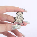 Christ The Redeemer Cat Brooch Enamel Pin