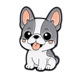 Frenchie Dog Brooch Enamel Pin