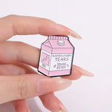 Business Student Tears Brooch Enamel Pin