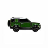 Defender Metal Enamel Sticker