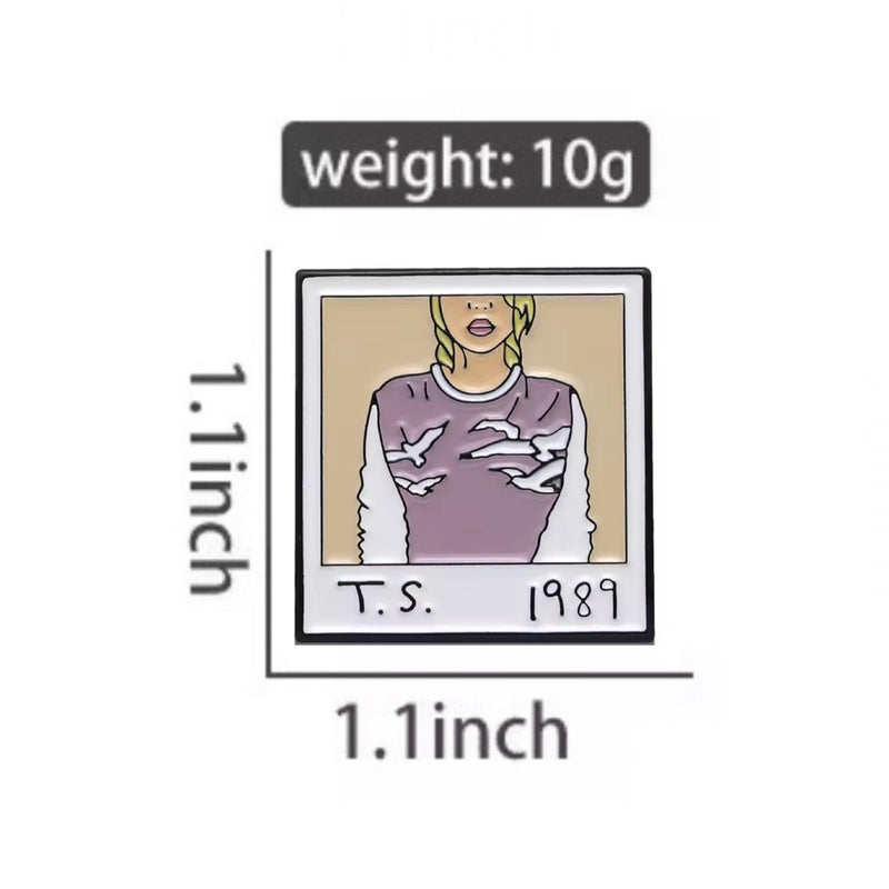 1989 Taylor Swift Brooch Enamel Pin
