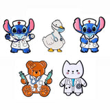 Doctor Crew Enamel Pin Bundle