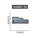 Psychologist Medical Brooch Enamel Pin