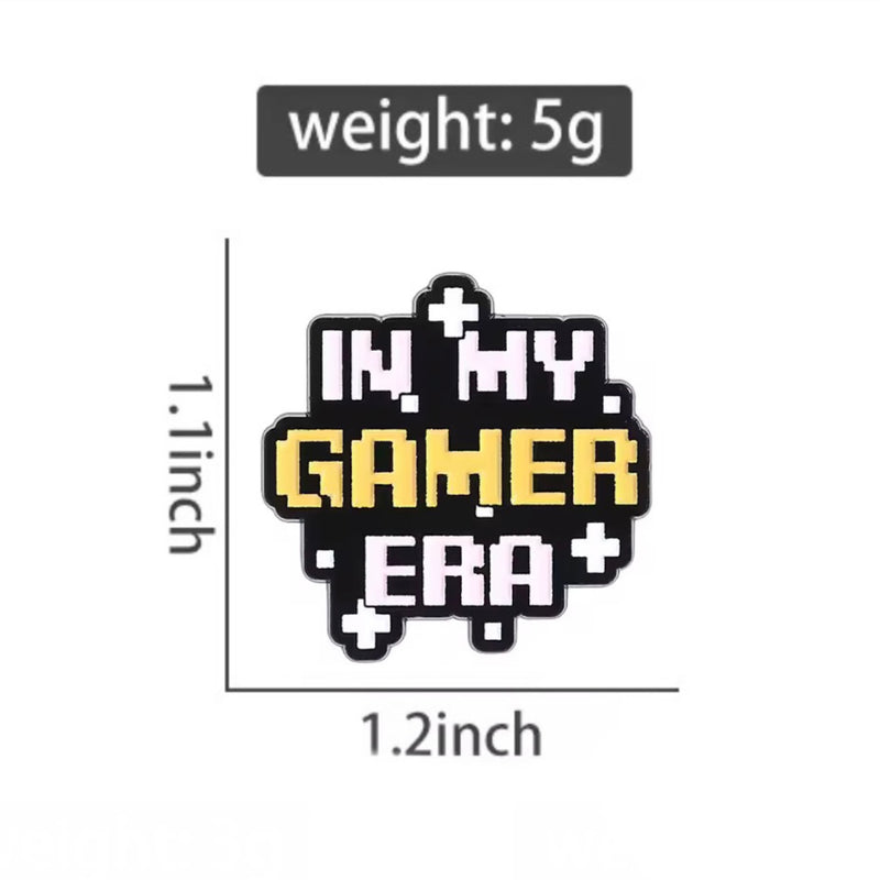 Gamer Era Brooch Enamel Pin