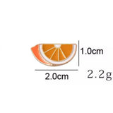 Sliced Orange Brooch Enamel Pin