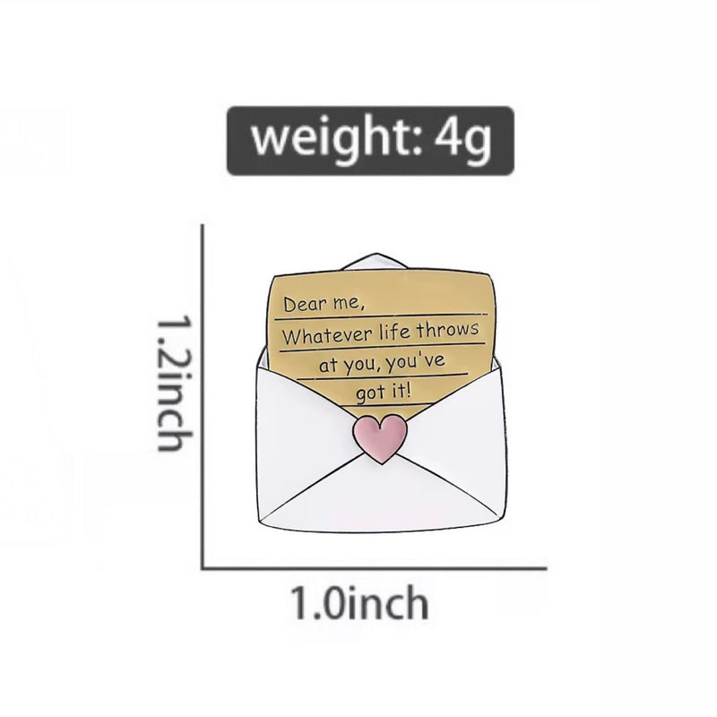 Dear Me Brooch Enamel Pin