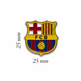 FC Barcelona Crest Metal Enamel Sticker