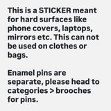 Pink Bow Stethoscope Metal Enamel Sticker