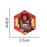 Gryffindor Common Room Harry Potter Brooch Enamel Pin
