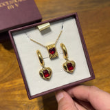 18K Gold Plated Scarlett Set