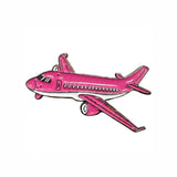 Airplane Enamel Sticker