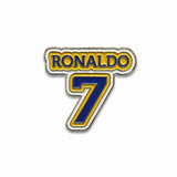 CR7 Metal Enamel Sticker