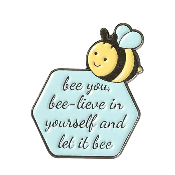 Bee Brooch Enamel Pin