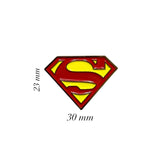 Super Man Metal Enamel Sticker