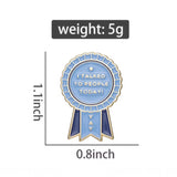 Talked To People Today Brooch Enamel Pin