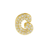 Small Bubble Initial Name Necklace